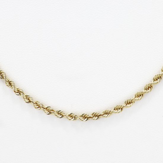 Picture of 14k Yellow Gold Rope Link Chain