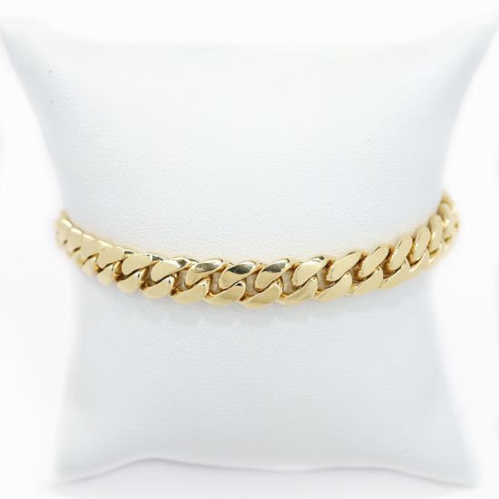 Picture of 18k Yellow Gold Cuban Link Chain