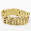 Picture of 18k Yellow Gold Multi Row Articulated Bracelet