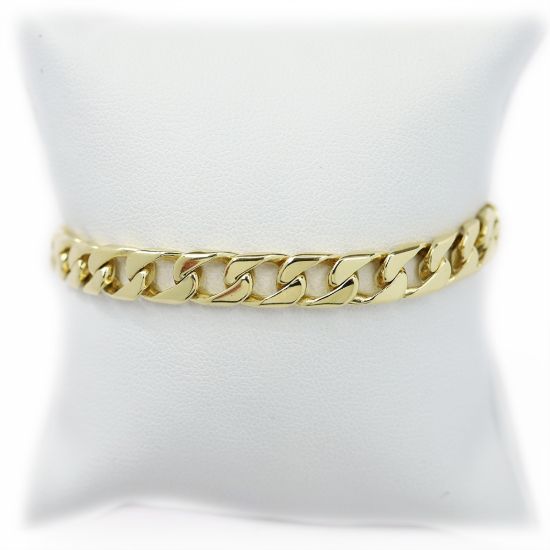 Picture of 14k Yellow Gold Curb Link Bracelet