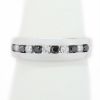 Picture of 14k White Gold Diamond & Sapphire Ring Band