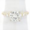 Picture of 14k Yellow Gold Brilliant Diamond Ring