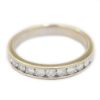Picture of 14k White Gold Diamond Band