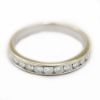Picture of 14k White Gold Diamond Band