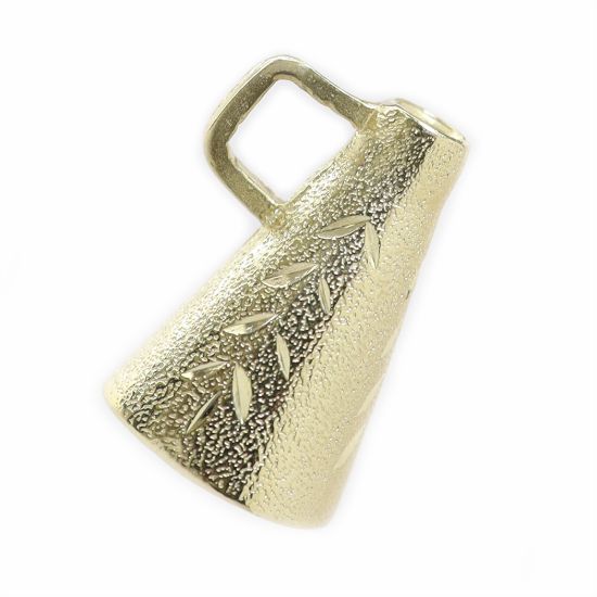 Picture of 14k Yellow Gold Cheerleader Horn Pendant