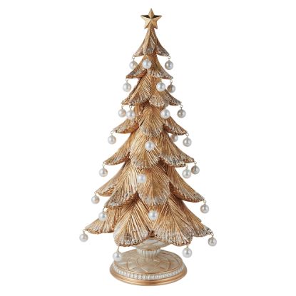 Picture of New Golden Pearl Christmas Tree Decoration