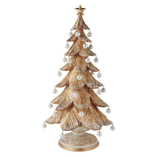 Picture of New Golden Pearl Christmas Tree Decoration