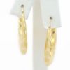 Picture of 14k Yellow Gold Round Hoop Earrings