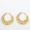 Picture of 14k Yellow Gold Round Hoop Earrings