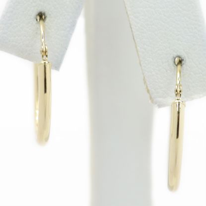 Picture of 14k Yellow Gold Hoop Earrings