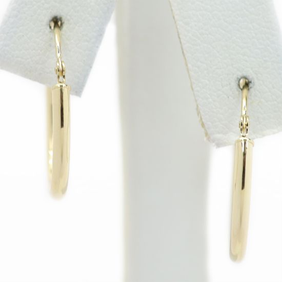 Picture of 14k Yellow Gold Hoop Earrings