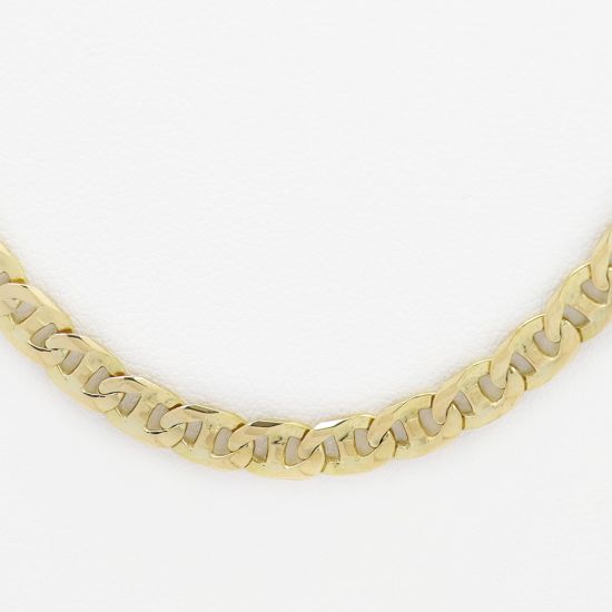 Picture of 18k Yellow Gold Mariners Link Chain