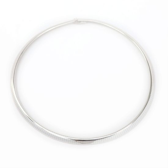 Picture of 14k White Gold Interlocking Necklace