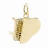 Picture of 14k Yellow Gold Piano Charm