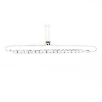 Picture of 14k White Gold Diamond Bracelet
