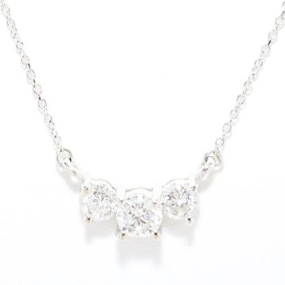 Picture of 14k White Gold Diamond Necklace