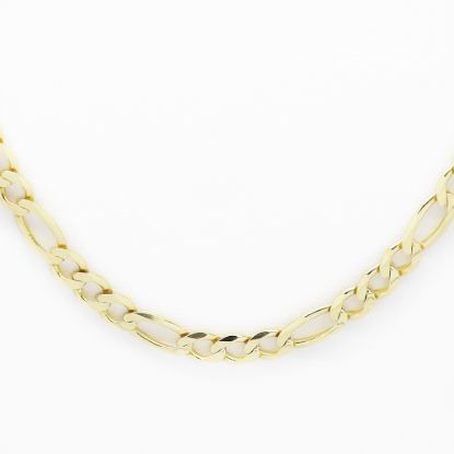 Picture of 18k Yellow Gold Figaro Link Chain