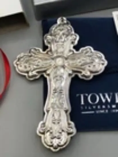Picture of Towle 2005 Annual Cross Ornament, Sterling Silver, with box