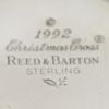 Picture of Reed & Barton Sterling Silver 1992 Annual Christmas Cross Ornament, with box