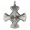Picture of Reed & Barton Sterling Silver 1992 Annual Christmas Cross Ornament, with box