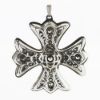 Picture of Sterling Silver 1975 Annual Christmas Cross Ornament, with Box