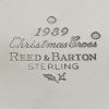 Picture of Reed & Barton Sterling Silver 1989 Annual Christmas Cross Ornament