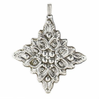 Picture of Reed & Barton Sterling Silver 1989 Annual Christmas Cross Ornament