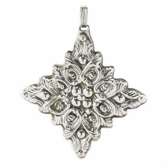 Picture of Reed & Barton Sterling Silver 1989 Annual Christmas Cross Ornament