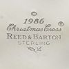 Picture of Reed & Barton Sterling Silver 1986 Annual Christmas Cross Ornament