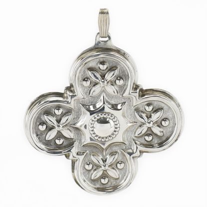 Picture of Reed & Barton Sterling Silver 1986 Annual Christmas Cross Ornament