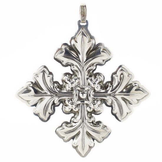 Picture of Sterling Silver 1997 Annual Christmas Cross Ornament, no Box - copy