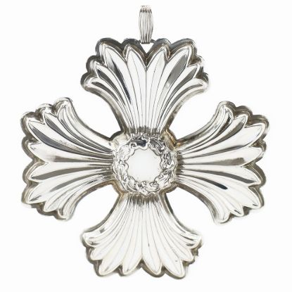 Picture of Reed & Barton Sterling Silver 1996 Annual Christmas Cross Ornament