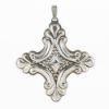 Picture of Sterling Silver 1990 Annual Christmas Cross Ornament, no Box - copy