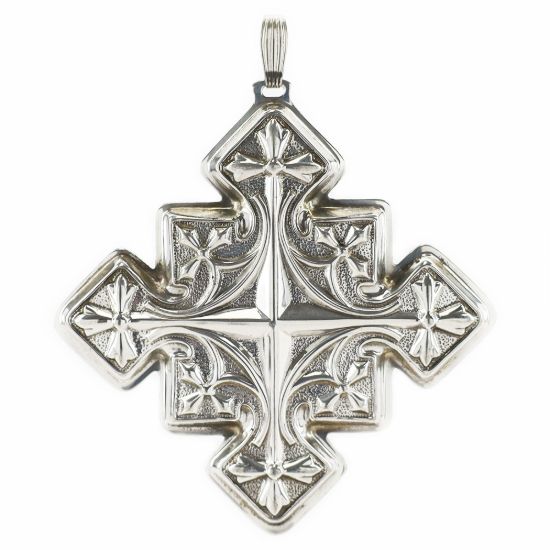 Picture of Reed & Barton Sterling Silver 1979 Annual Christmas Cross Ornament