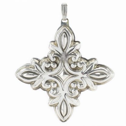 Picture of Reed & Barton Sterling Silver 1987 Annual Christmas Cross Ornament