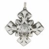 Picture of Sterling Silver 1976 Annual Christmas Cross Ornament, no Box