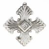 Picture of Sterling Silver 1973 Annual Christmas Cross Ornament, no Box