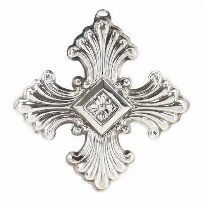 Picture of Sterling Silver 1973 Annual Christmas Cross Ornament, no Box
