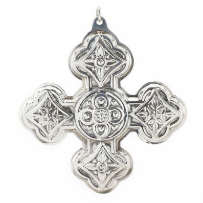 Picture of Sterling Silver 1971 Annual Christmas Cross Ornament, no Box - copy