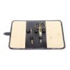 Picture of Early 20th Century Silver & Guilloche Enamel Gentleman's Travel Toiletry Set