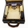 Picture of Early 20th Century Silver & Guilloche Enamel Gentleman's Travel Toiletry Set