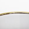 Picture of Pair of Champagne Flutes, Gold Rim