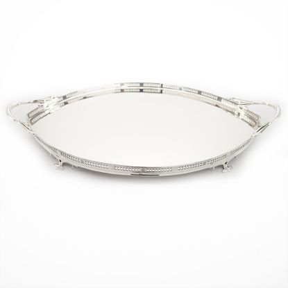 Picture of Art Nouveau Gallery Tray, Sterling Silver
