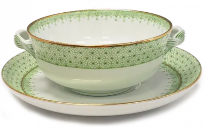 Picture of New Soup Plate & Saucer