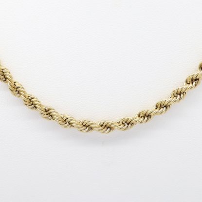 Picture of 14k Yellow Gold Rope Chain