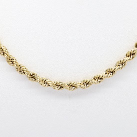 Picture of 14k Yellow Gold Rope Chain