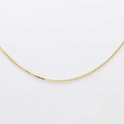 Picture of 14k Yellow Gold Thin Box Chain