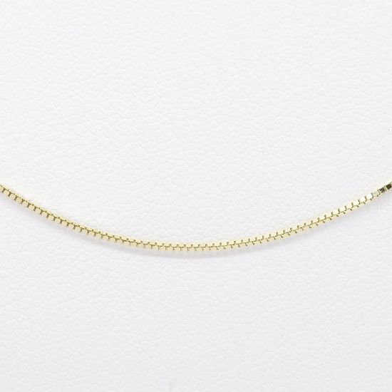 Picture of 14k Yellow Gold Thin Box Chain