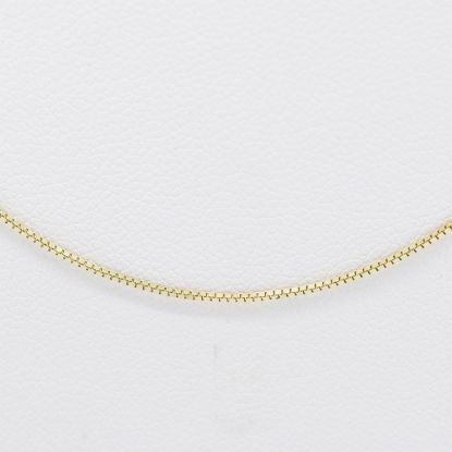Picture of 14k Yellow Gold Thin Box Chain