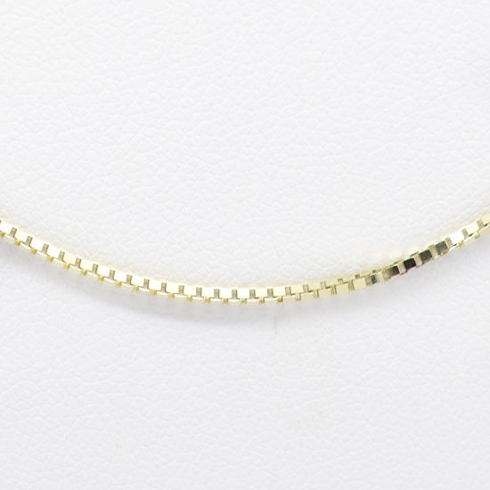 Picture of 14k Yellow Gold Thin Box Chain